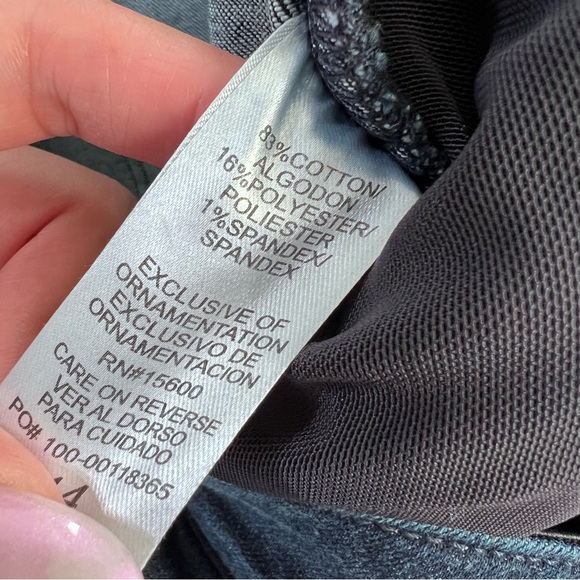 Democracy Ab Technology Itty Bitty Boot Jeans Women’s Size 14 Dark Wash CL - Picture 10 of 13